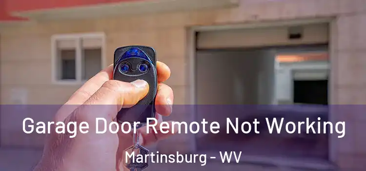  Garage Door Remote Not Working Martinsburg - WV